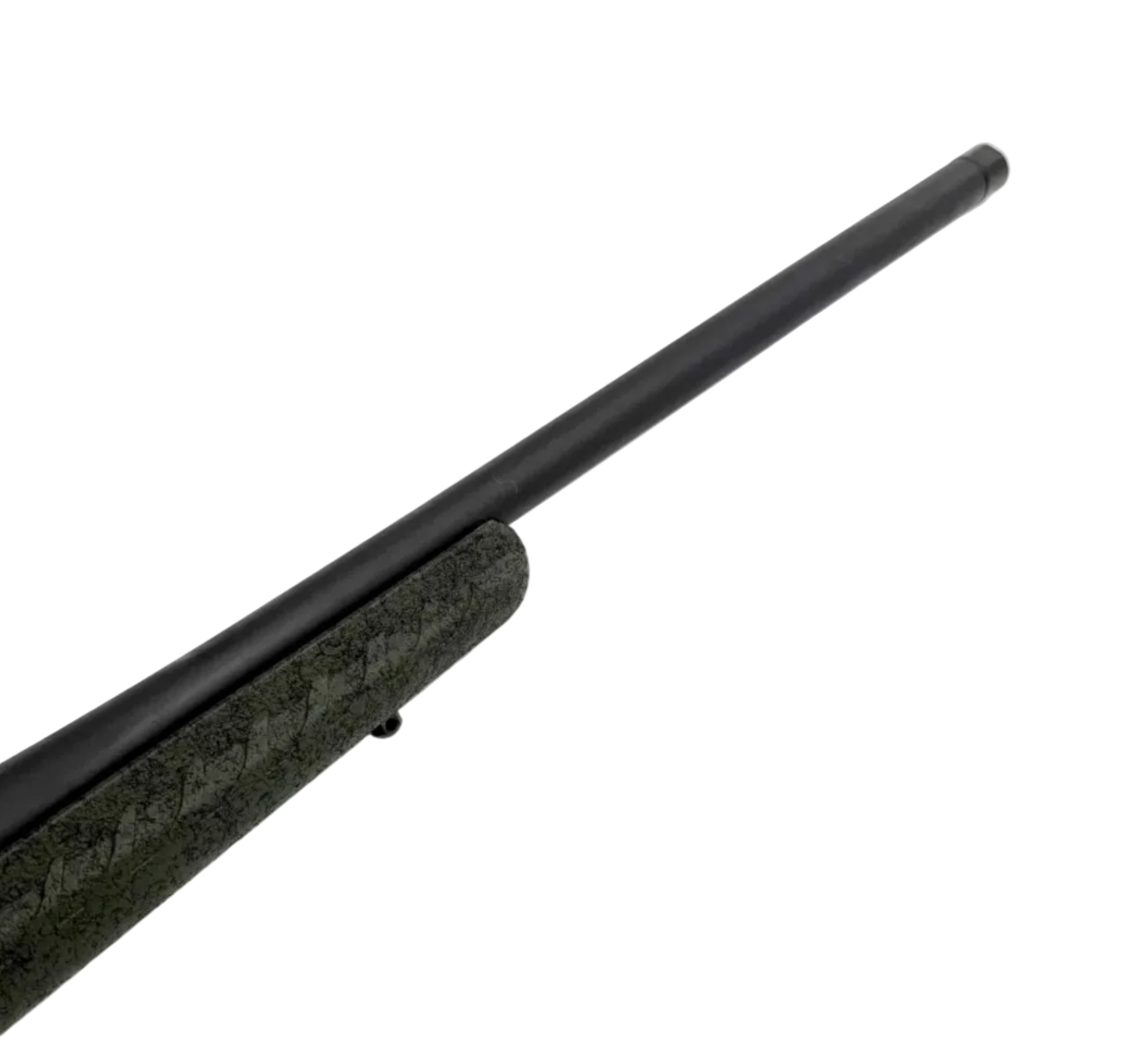 Glenfield Model A .308 WIN bolt action rifle with wooden stock and metal barrel on display.