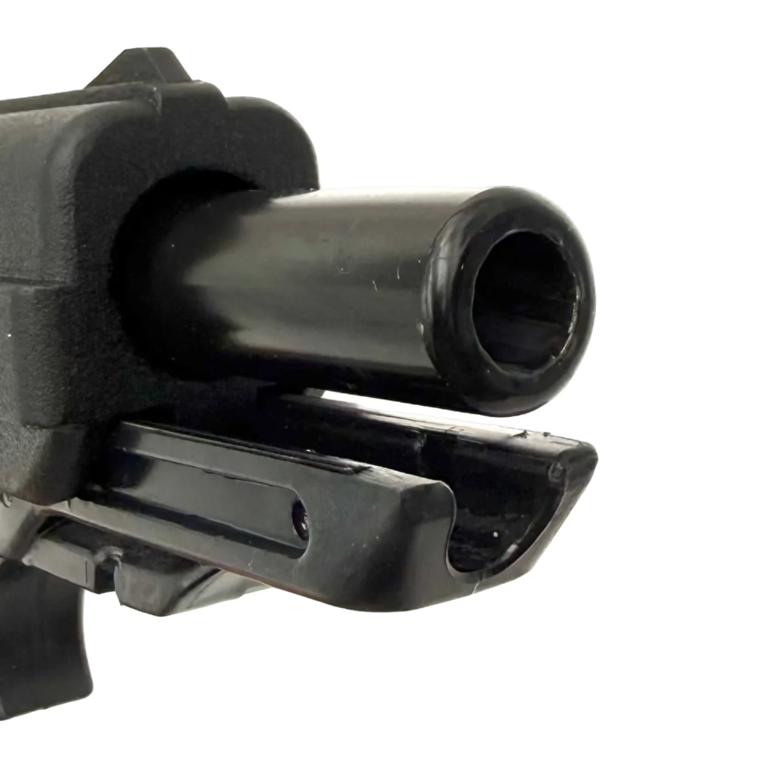 Hi-Point Model JCP .40 S&W semi-auto pistol shown, featuring black polymer grip and metal slide, on a neutral background.