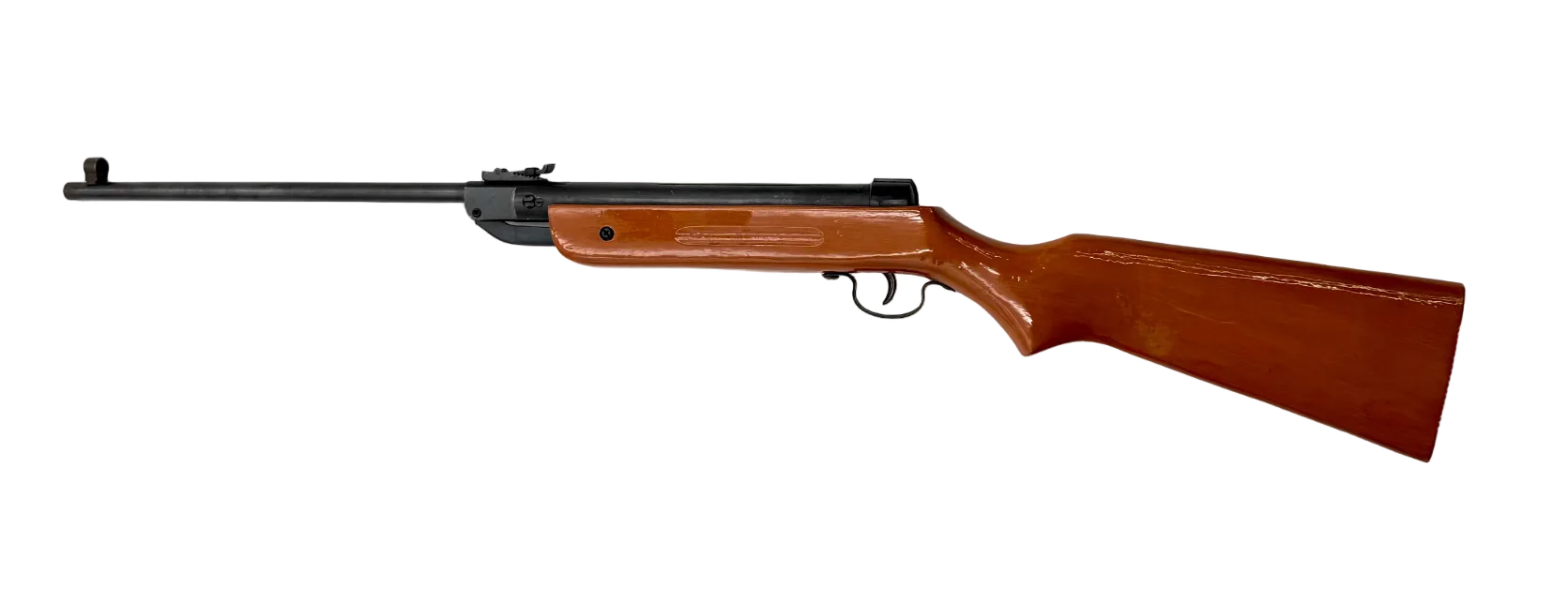 Chinese Single Shot Airsoft BB Rifle by Haag Ventures with sleek black finish and ergonomic grip for precise shooting.