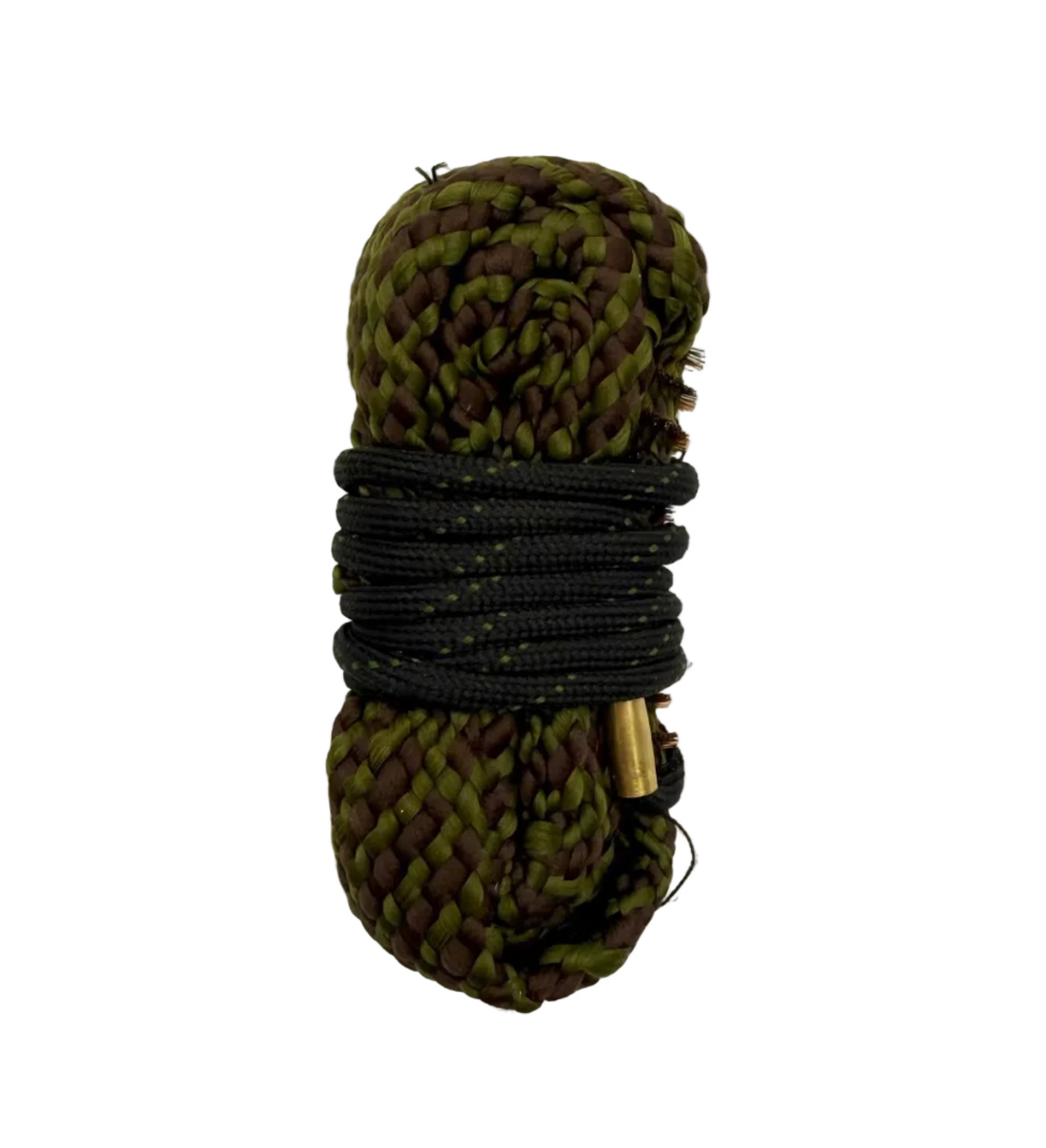Hoppe's 9 BoreSnake pistol cleaner for .44 and .45 caliber firearms, featuring a flexible cleaning snake with brushes and solvent reservoir.