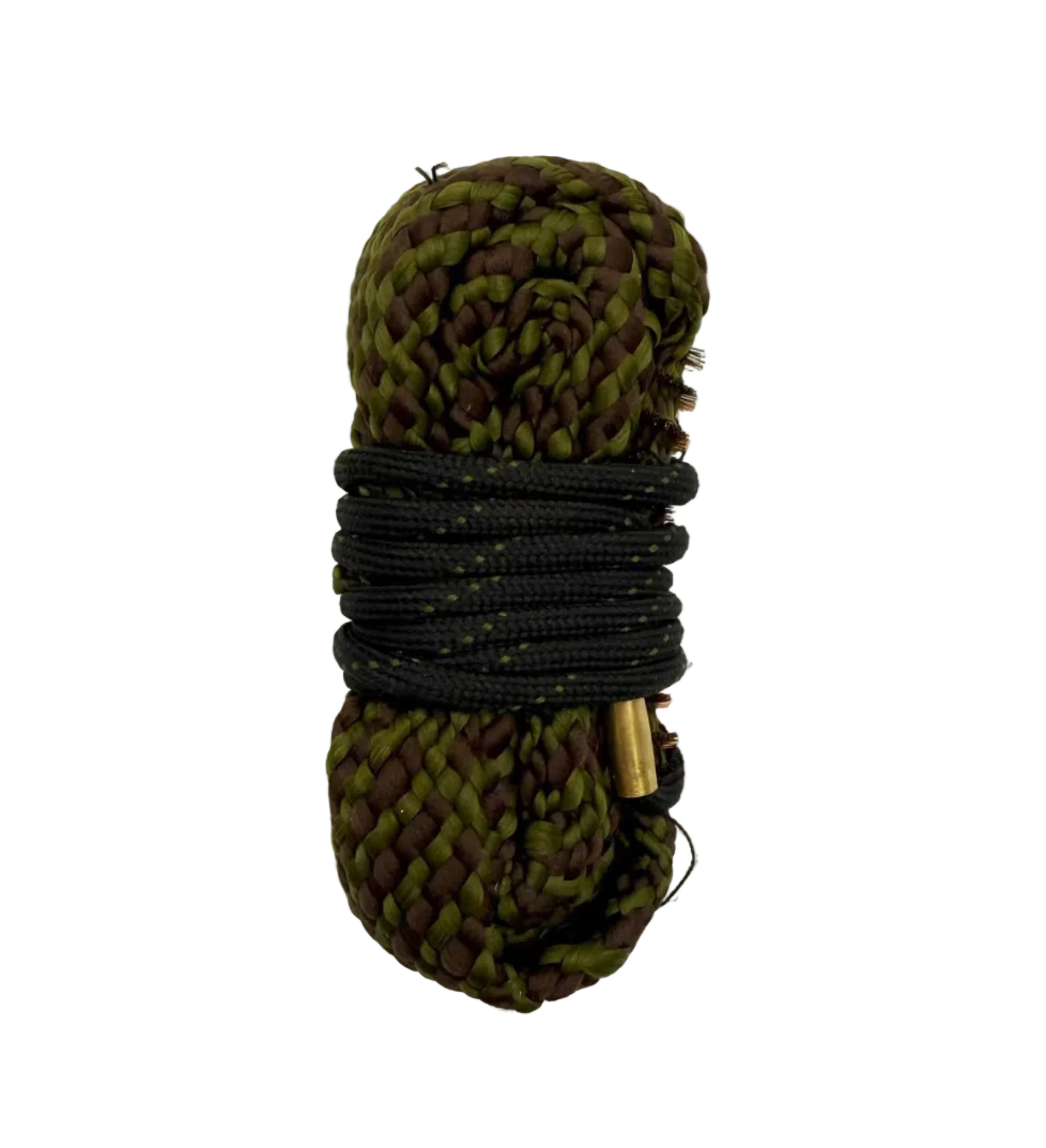 Hoppe's 9 BoreSnake pistol cleaner for .44 and .45 caliber firearms, featuring a flexible cleaning snake with brushes and solvent reservoir.